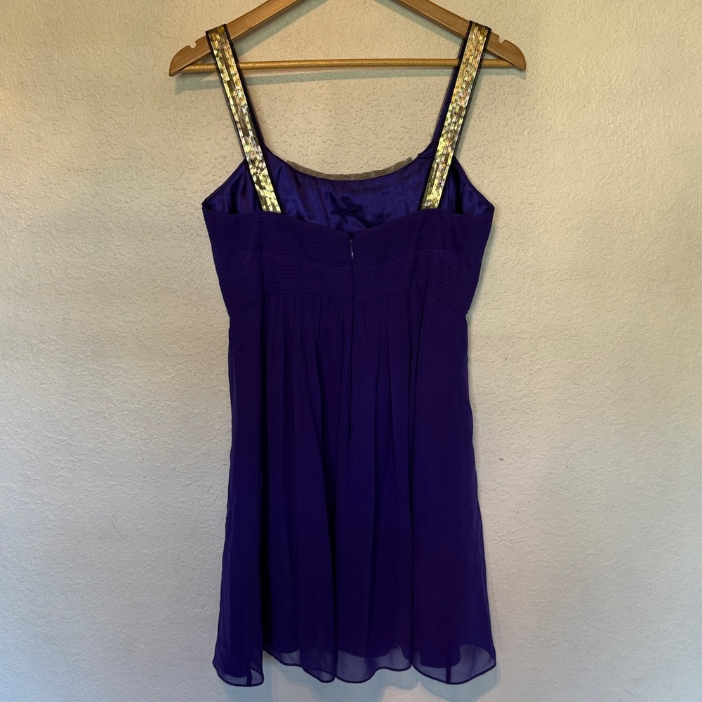 Perfect BCBGMAXAZIRA silk babydoll 90’s vibe dress - Picture 7 of 9